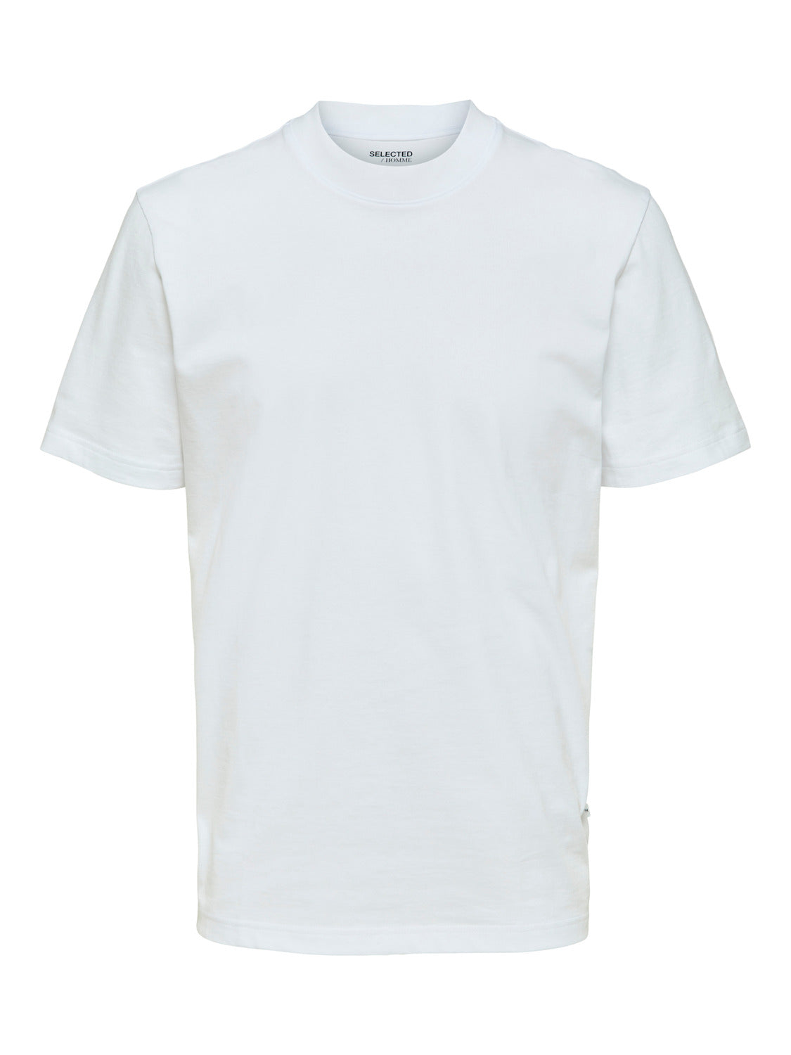 SLHRELAXCOLMAN200 T-Shirt - Bright White